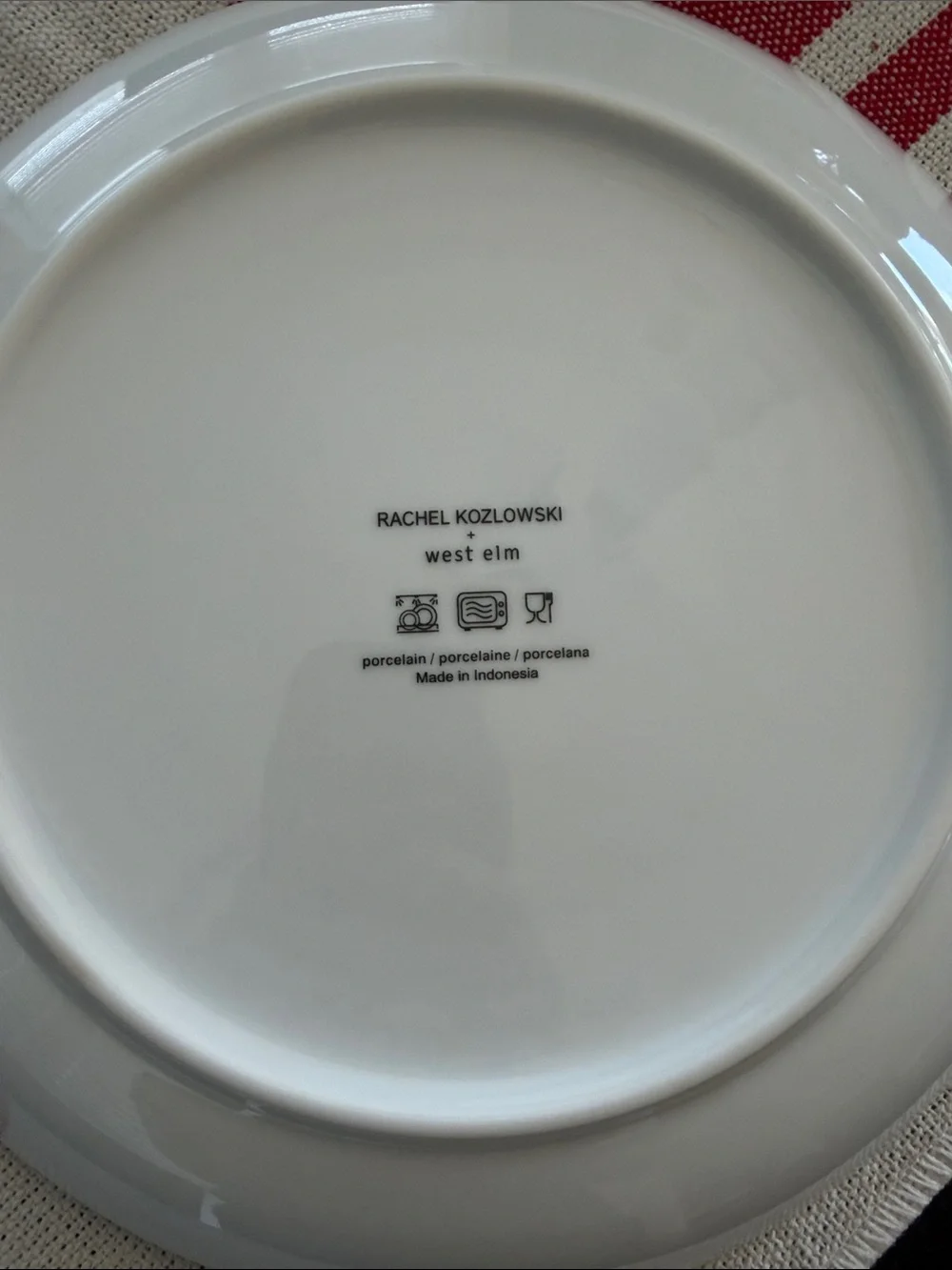 West Elm Headless Horseman Plate by Rachel Kozlowski
